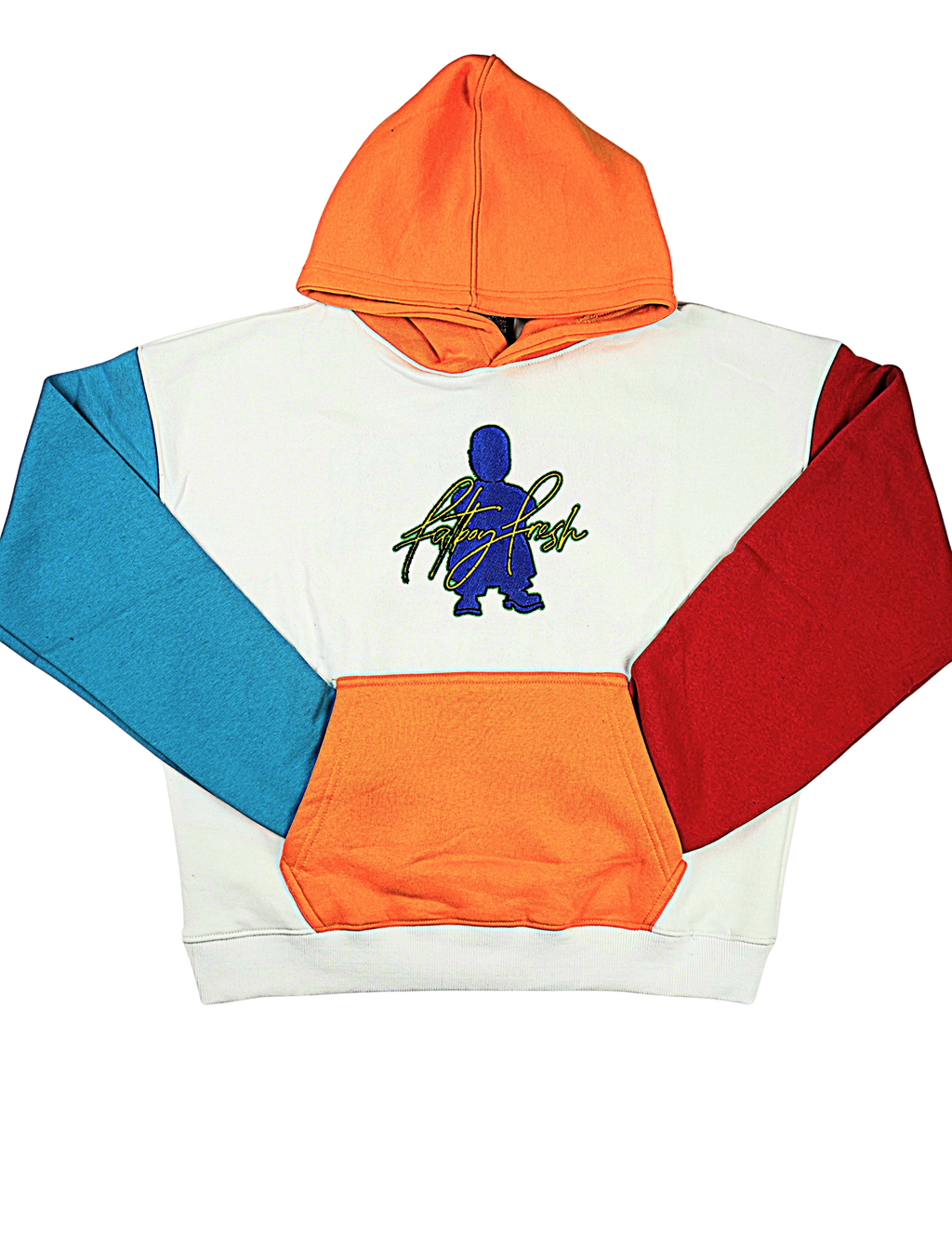 BlueBlocker Collection Hoodie (WHITE and MUSTARD)